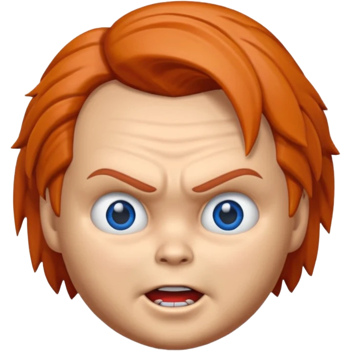 Un emojin de chuky emoji