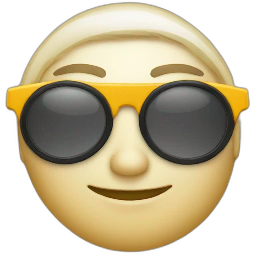 lunette de soleil emoji