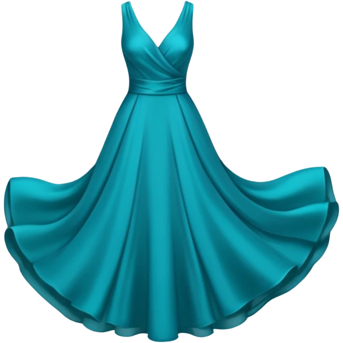 blue dress emoji