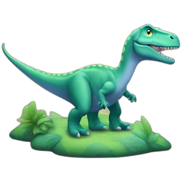 Dinosaures qui dort emoji