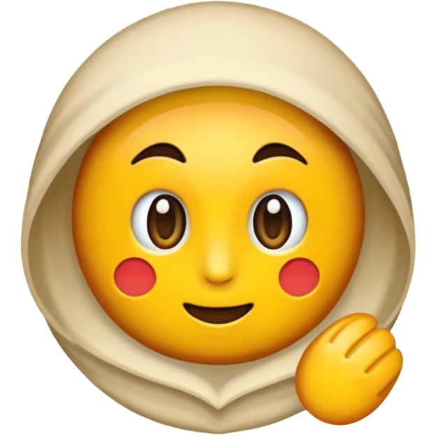 נעליים בצבע חום עם פרווה emoji