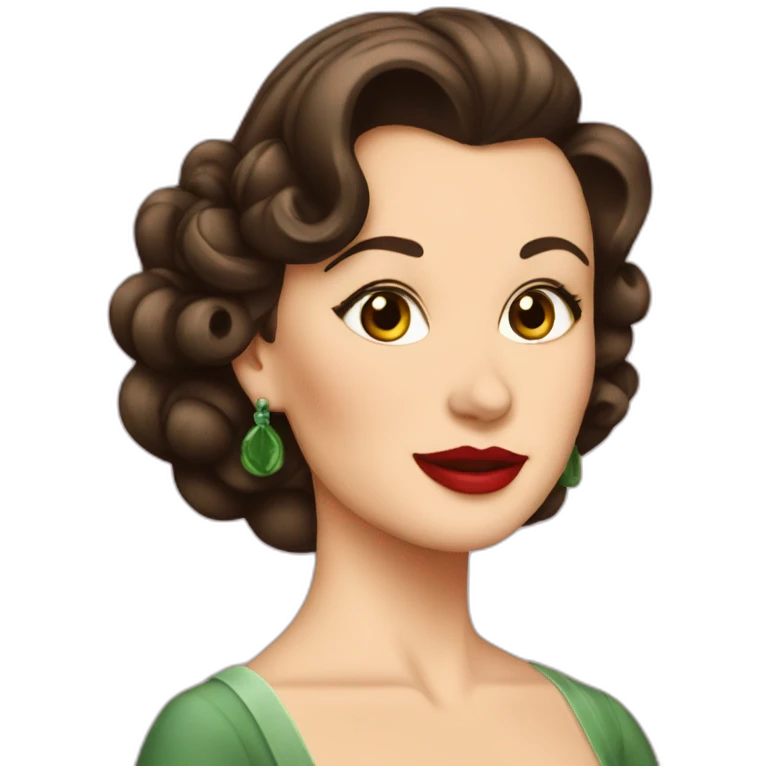 scarlett o’hara emoji