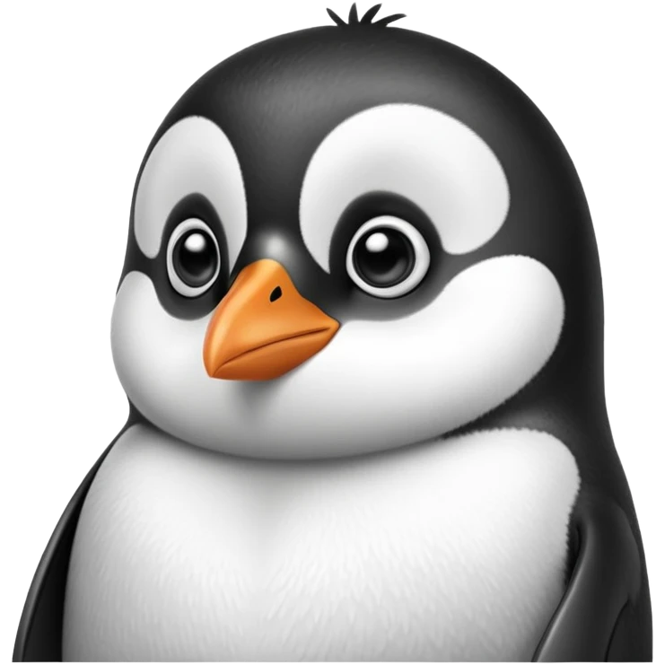 pensive penguin emoji