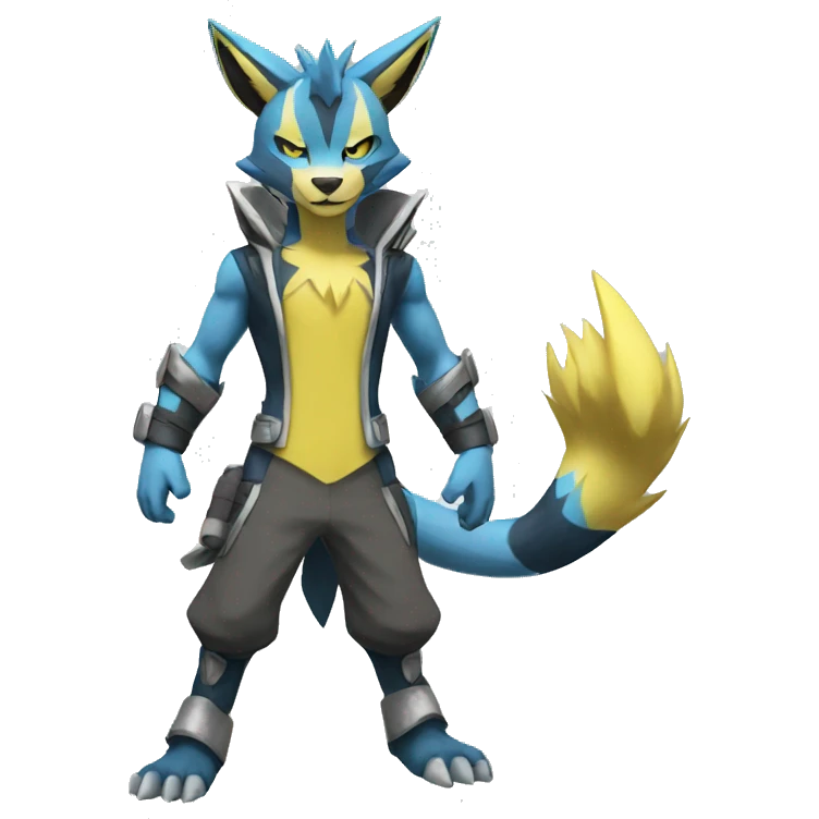 Zeraora full body emoji