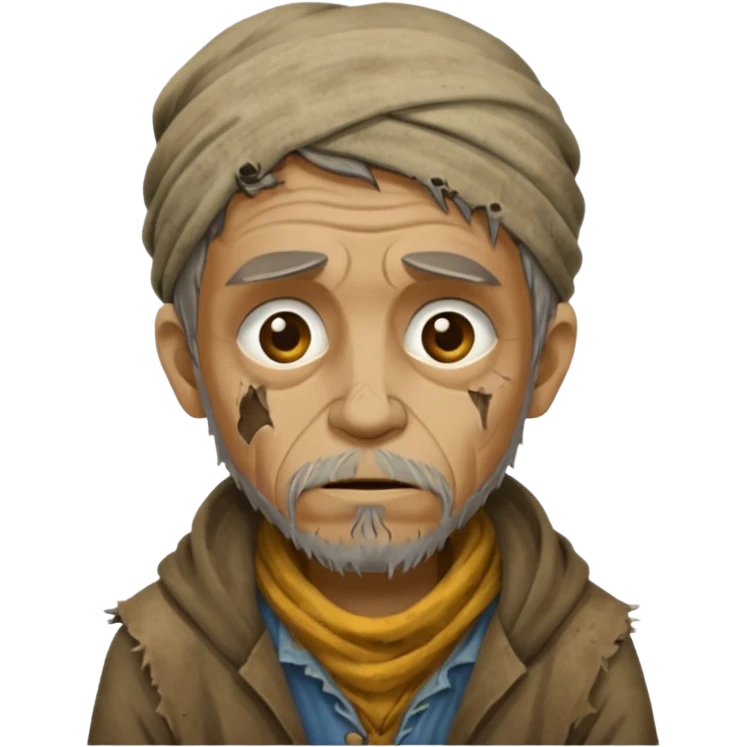 beggar  emoji