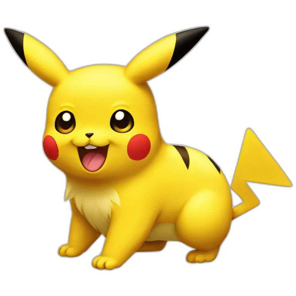 Pickachu emoji
