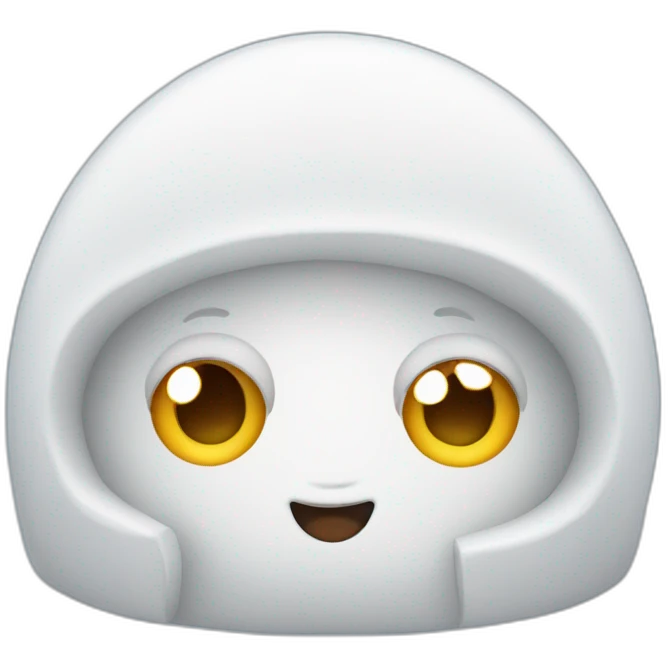 igloo cute face emoji