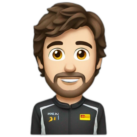 fernando alonso emoji