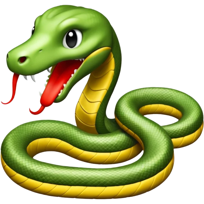 Create text that reads “Blame Snakes” emoji