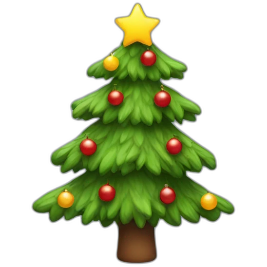 translation christmas tree emoji