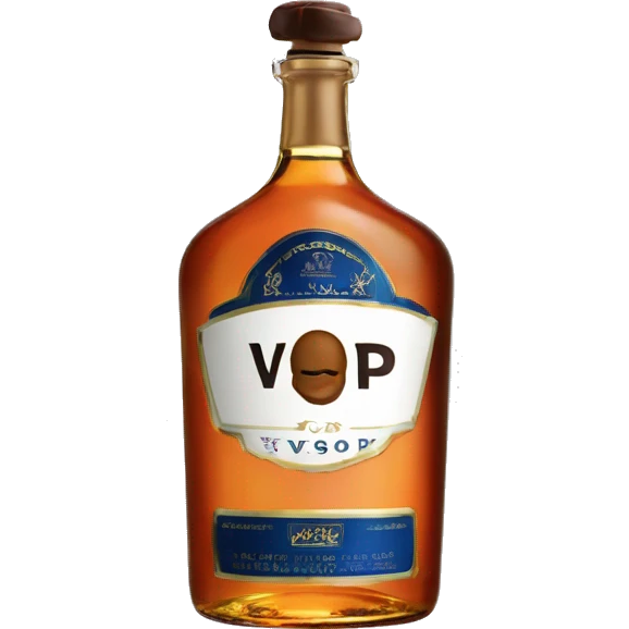 D’usse VSOP bottle emoji