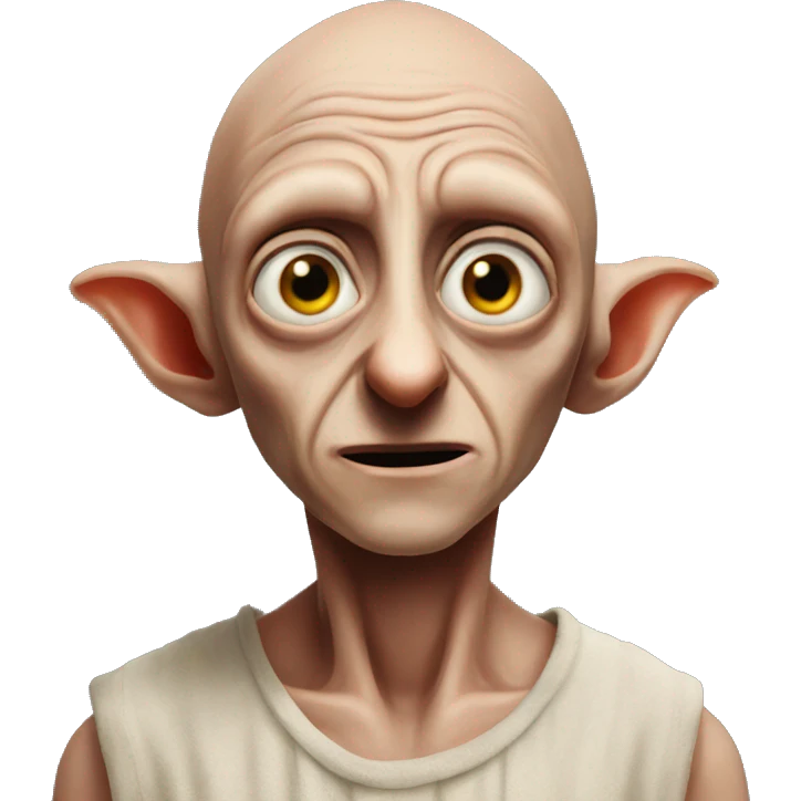 Heat eyes dobby emoji
