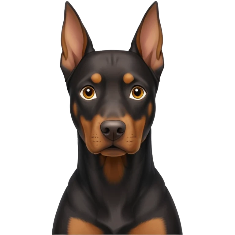 Dobermann european uncropped emoji