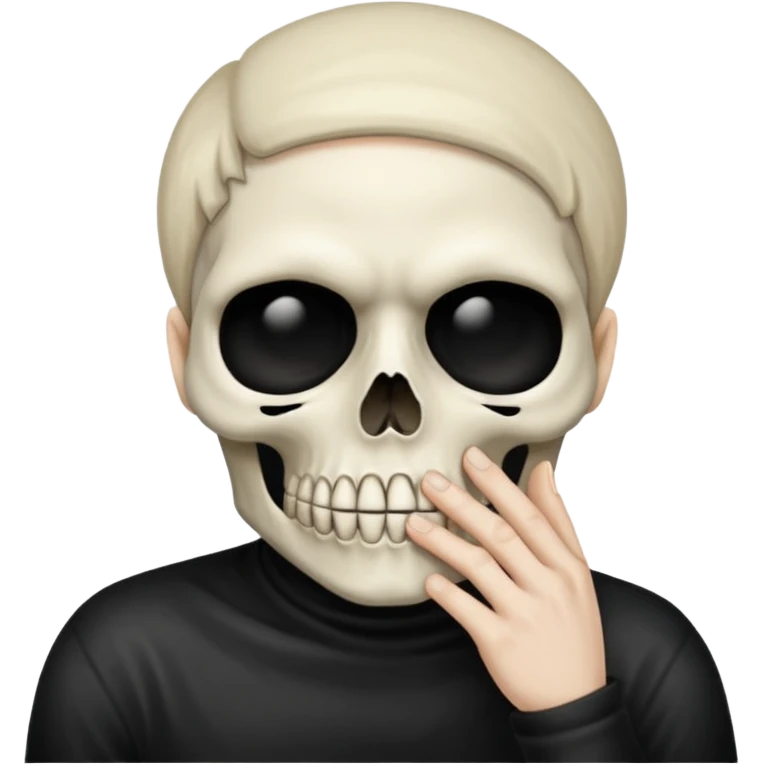 ☠️🤫 emoji