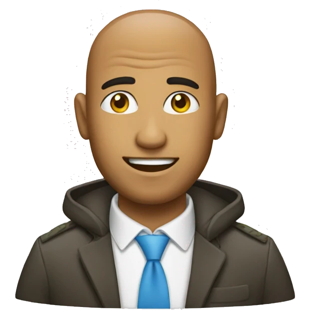 Un mec qui fait des fake emoji