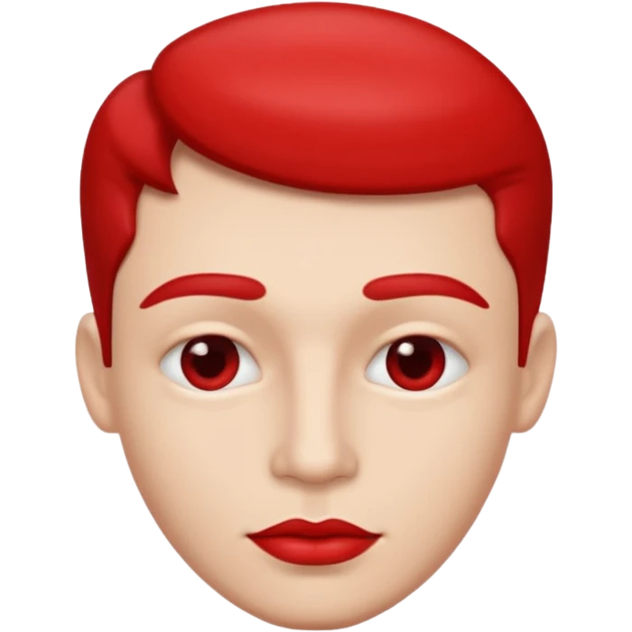 man lips only without face emoji