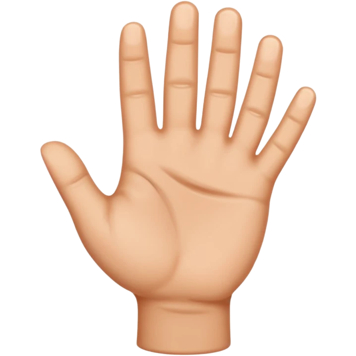 Hand emoji