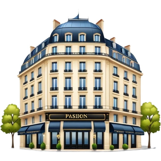 Parisian luxury hotel  emoji