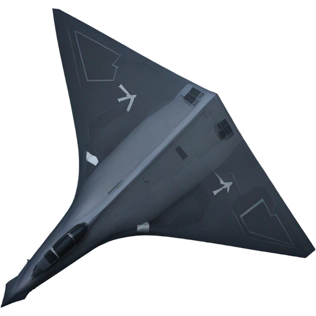 The Northrop B-2 Spirit, also known as the Stealth Bomber, is an American heavy strategic bomber, featuring low-observable stealth technology designed to penetrate dense anti-aircraft defenses emoji