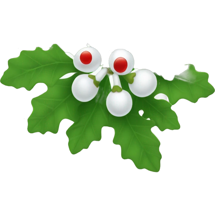 mistletoe emoji