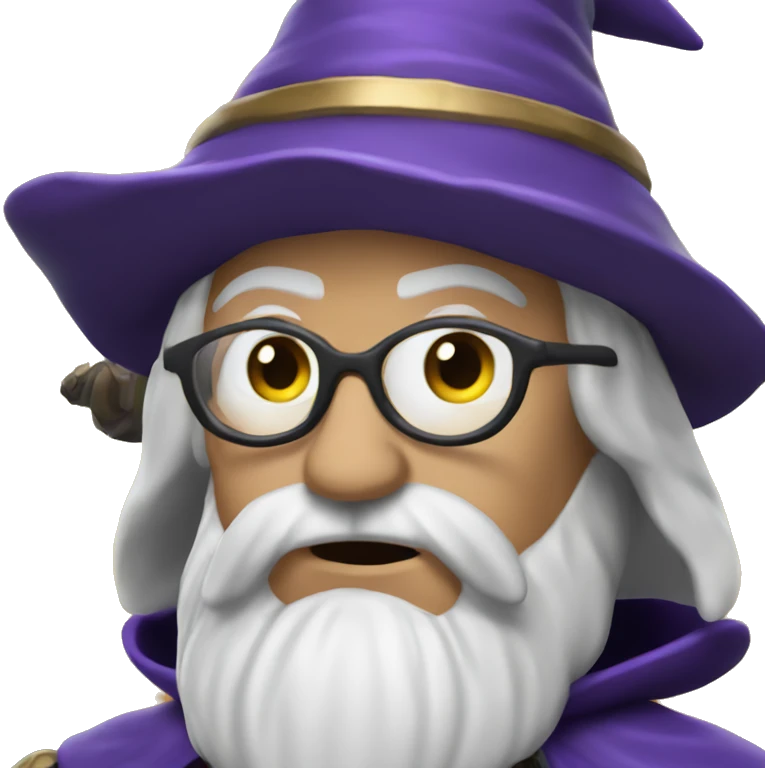 a wizard who defends time, 'the time guard', or 'time defender' emoji