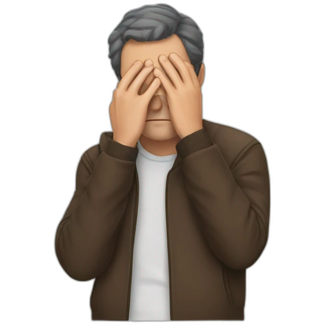 jay sherman face palm emoji
