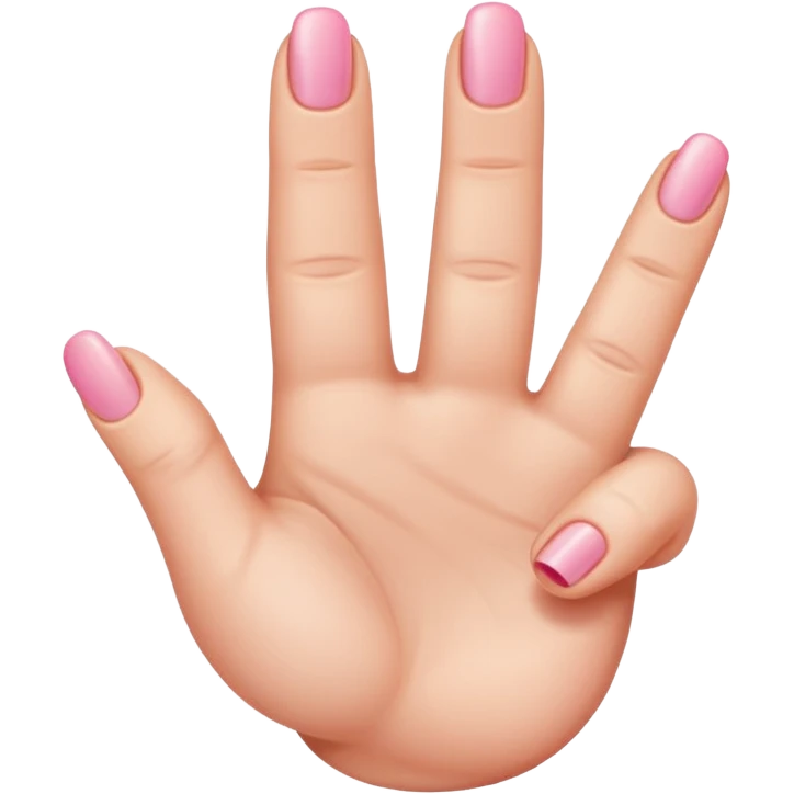 Pinky promise emoji