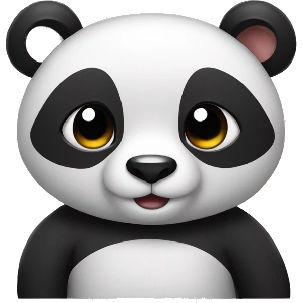 Panda and bear emoji