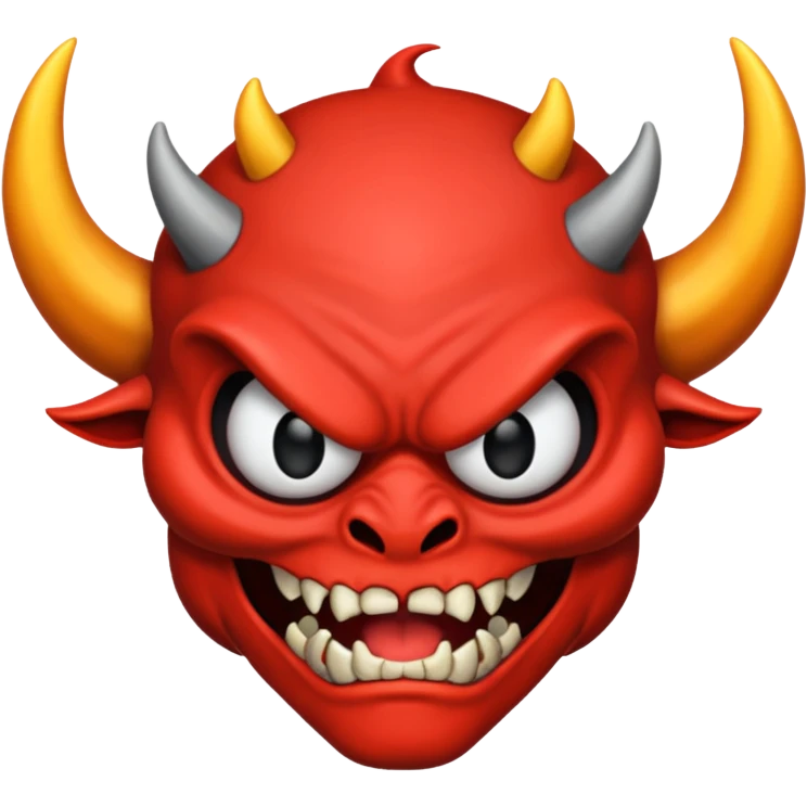 A 9/11 demon emoji
