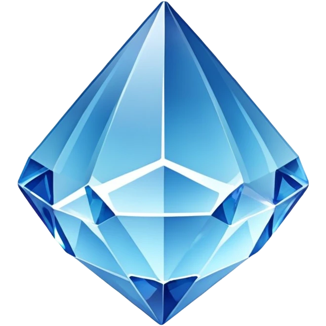 Hells glass crystal blue emoji