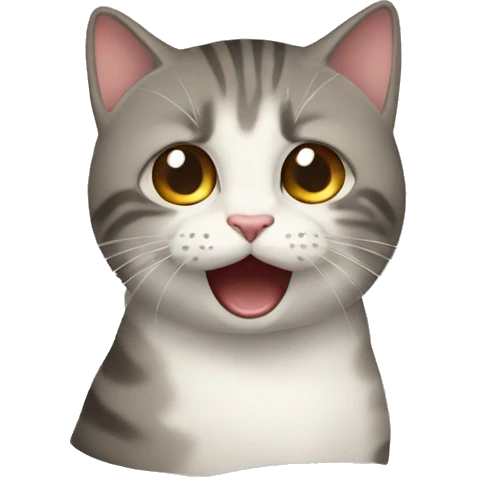 Mewing emoji