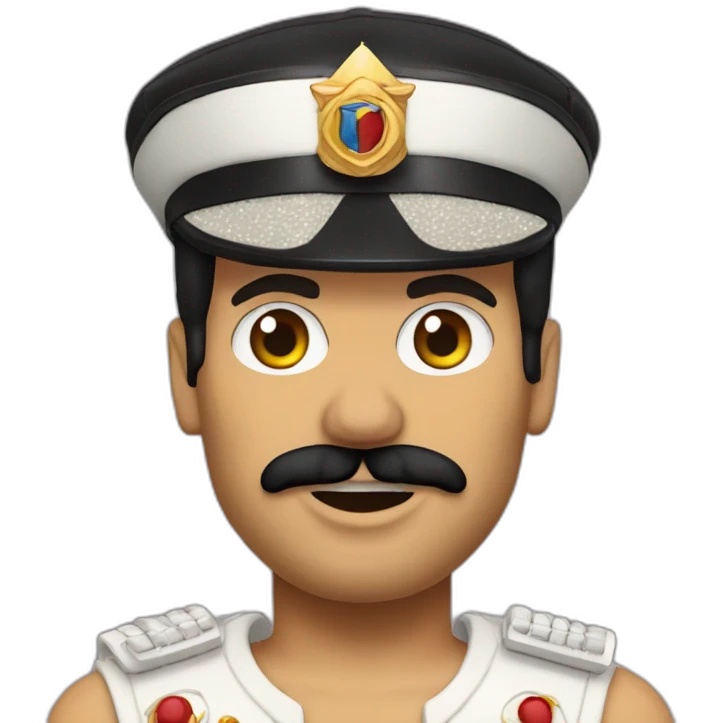 Freddie Mercury emoji