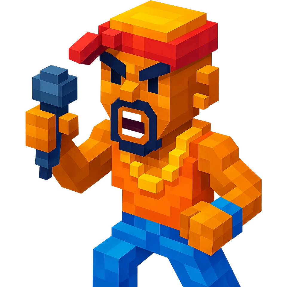 2Pac in a rap battle, mid-action pose, microphone raised, fierce expression emoji