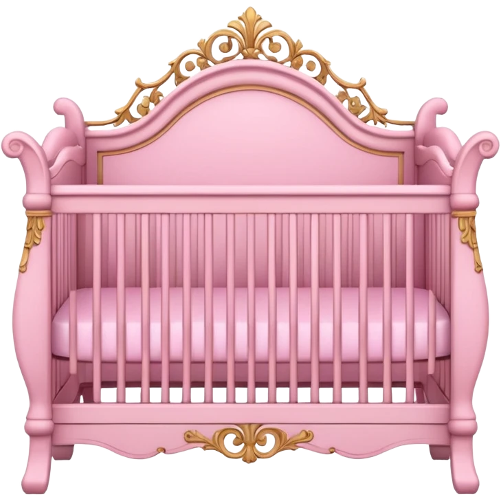 pink crib emoji