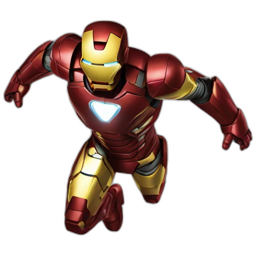 flying iron man emoji