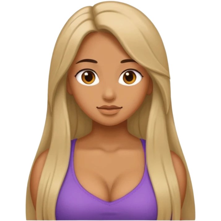 naked girl big tits emoji