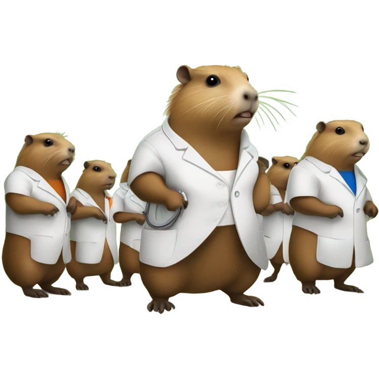 Capybara researcher 3.4 turn emoji