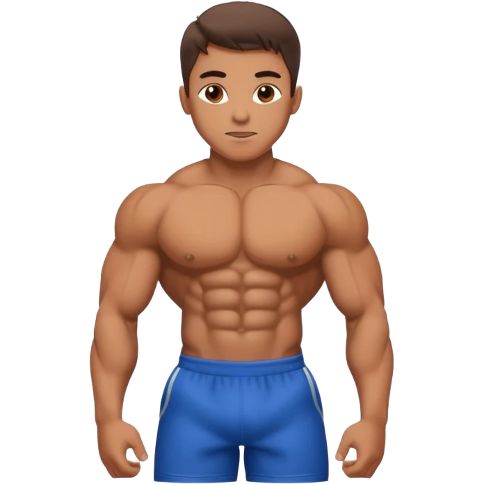 bodybuilder  Boy emoji