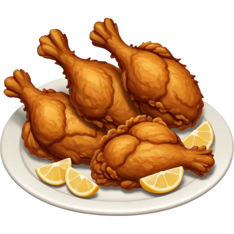 fried chicken emoji