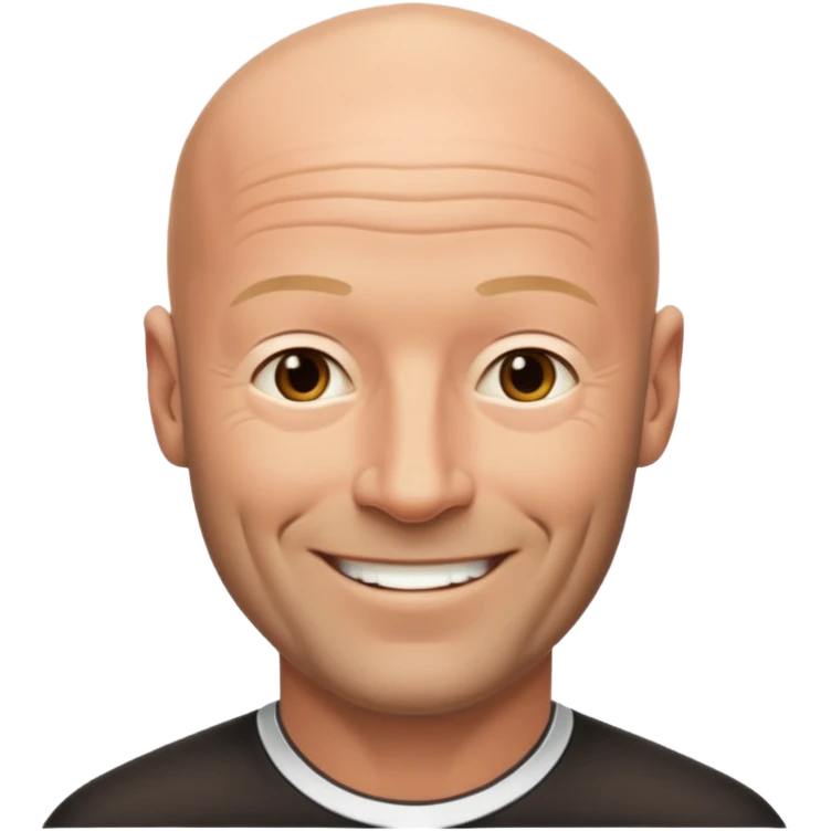 Alan Shearer bald looking older emoji