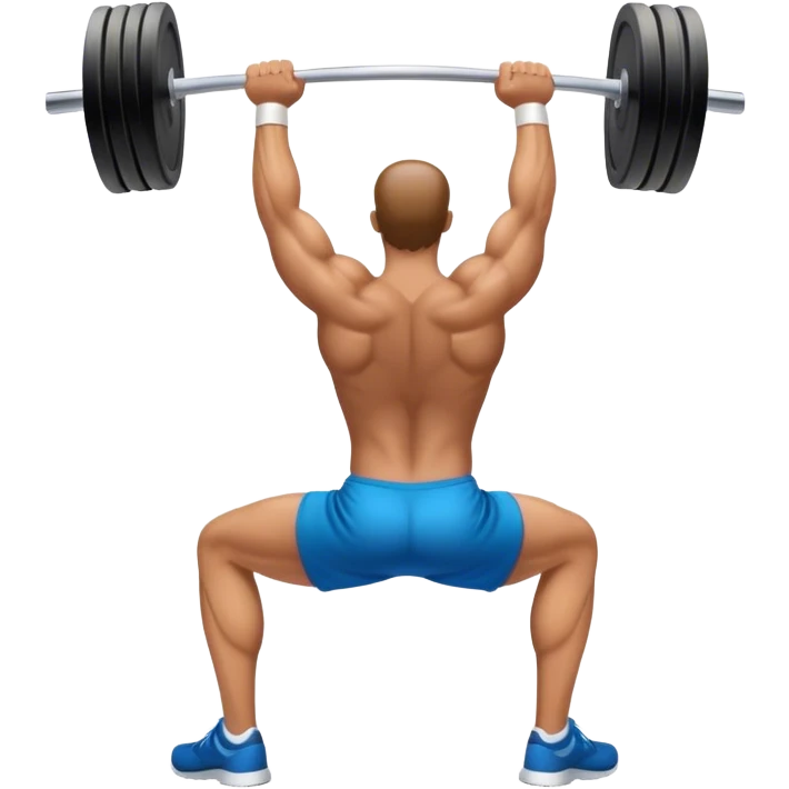 upper-back exercise emoji