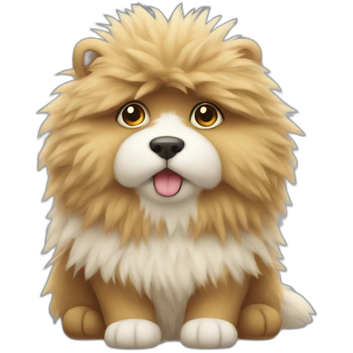 fluffy emoji