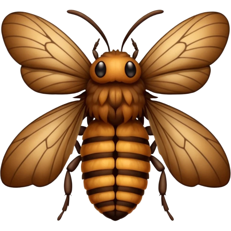 moth, life cycle stage 2 emoji
