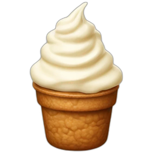 Nut cream emoji