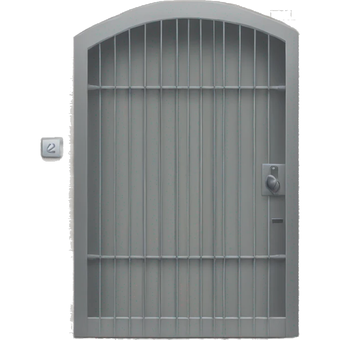 prison door emoji