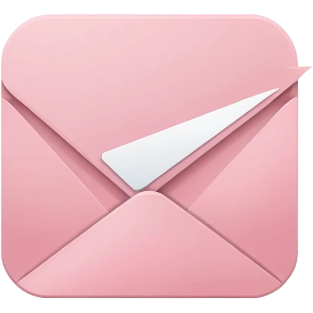 pastel pink Telegram logo emoji