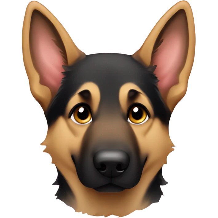 heart german shepherd  emoji