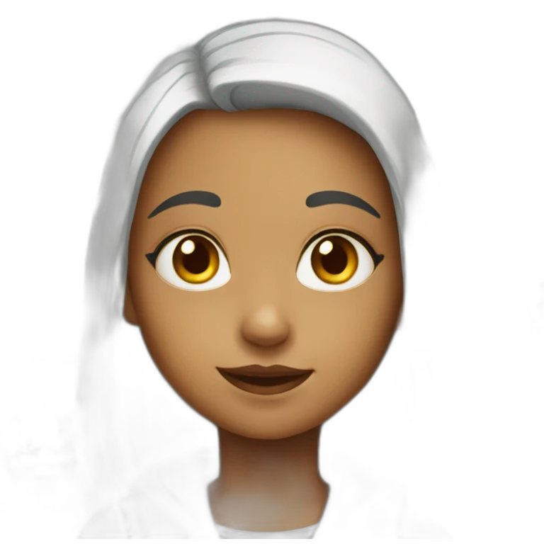 Halloween girl in school emoji