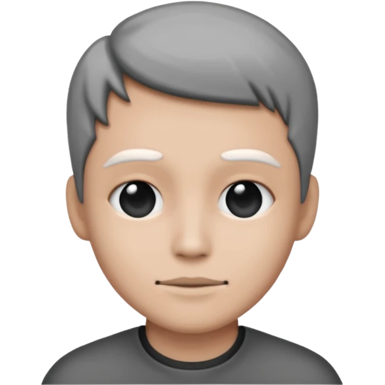 X latar black and white color emoji