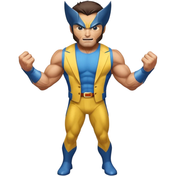 Wolverine from Deadpool & Wolverine movie emoji